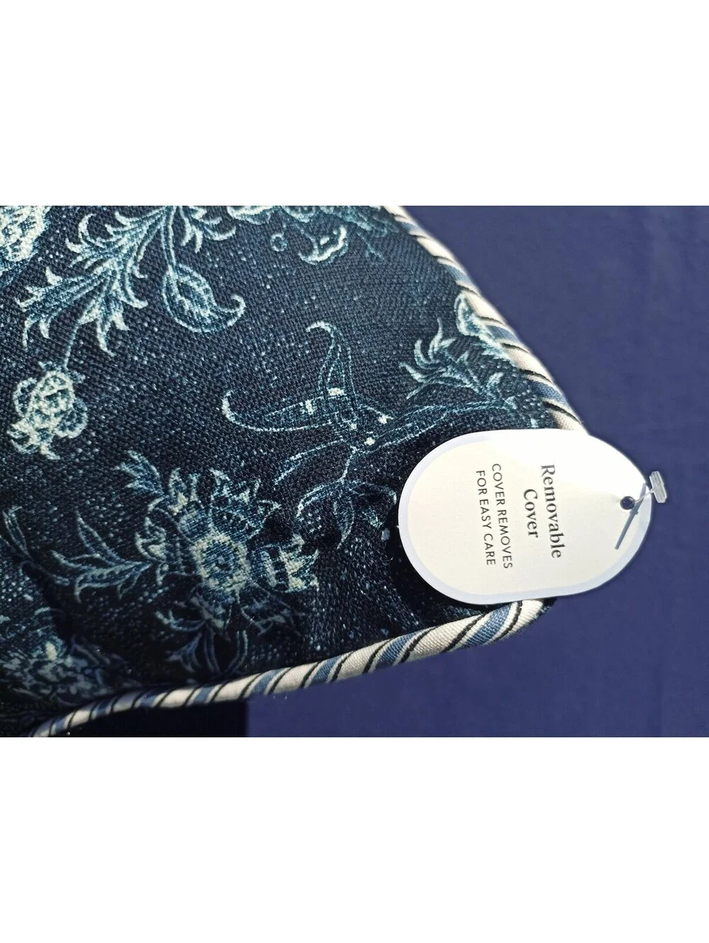Room Essentials blue floral